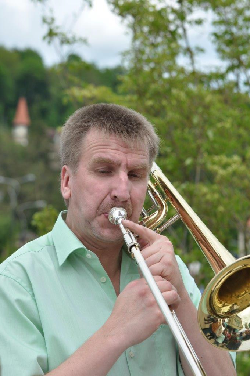 Claus Hilbrandt: Posaunist von Swabian Brass